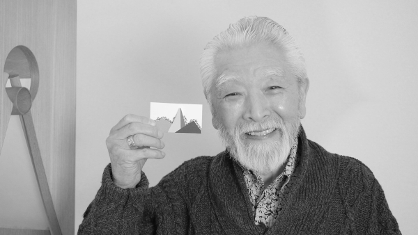 Raymond Moriyama with business card